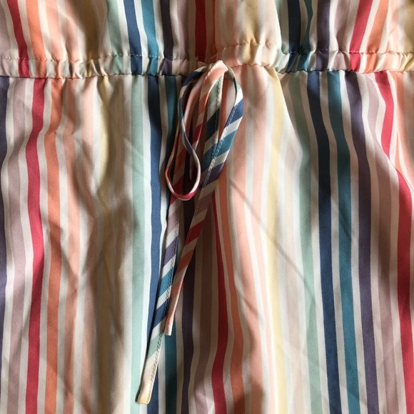 Brand New Women's Eddie Bauer Colourful Striped Sleeveless Dress - Picture 8 of 16